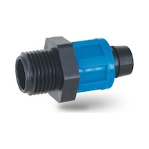 20 -  1/2" TERS KİLİTLİ DAMLAMA SULAMA ERKEK NİPEL -  5 ADET