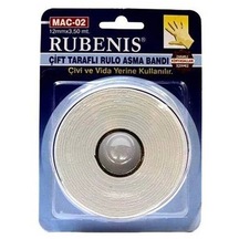 Rubenıs 12 Mm X 3,50 Mt Çift Taraflı Taşıma Bandı