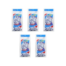 Elmop Pm04 Takozlu Vidalı Mop Paspas Püskül Ucu Pamuklu Mikrofiber İpli Mop Yedeği Başlığı 5'li
