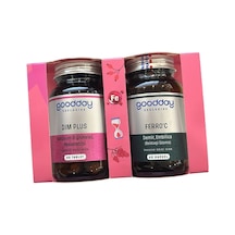 Goodday Dım Plus + Ferro'c Takviye Edici Gıda 2 x 60 Tablet
