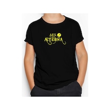 Zepplin Giyim Metallica Lux Æterna Logo Siyah Çocuk Tişört Siyah