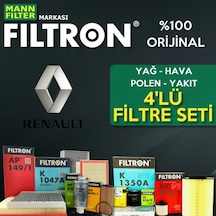 Renault Clio 4 1.5 Dci Filtron Filtre Bakım Seti 2012-2016 (495585146)