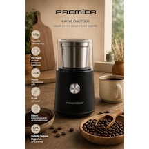Premier PCG 9701 150 W Çıkarılabilir Paslanmaz Çelik Hazneli Kahve Ve Baharat Öğütücü