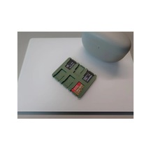 Alvera Micro Sd Kart Saklama Kutusu Yaylı Kartlık Mikro Sd Kart Tutucu İnce Düzenleyici Yeşil
