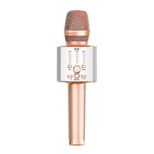 Soaiy MC1 Karaoke Mikrofon & Bluetooth Hoparlör - Ses Kaydı - Tiz / Bass / Ses / Yankı Ayarları