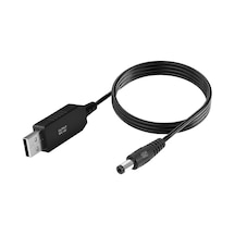 Usb Dc Dönüştürme Kablosu 5v 12v Voltaj Yükseltme Kablosu 5.5x2.5