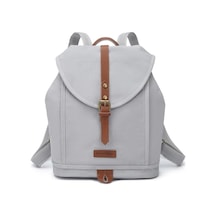 Kanvas Kumaş Kadın Sırt Çantası Smart Bags 1335 GRİ