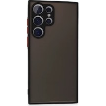 Newface Samsung Galaxy S24 Ultra Kılıf Montreal Silikon Kapak - Siyah