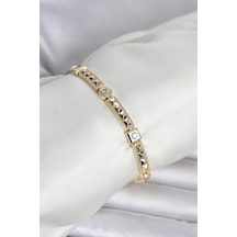 Xuping Punta Model Gold Renk Kadın Bileklik Tj-bb8417 Altın - Çok Renkli