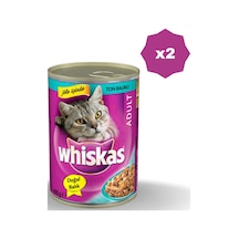 Whiskas Kedi Maması Ton Balıklı 400 Gr - 2 Adet