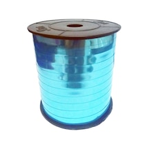 Metalik Mavi Renkli Rafya Balon Ipi 8Mm X 200 Mt