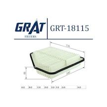 GRAT 18115 HAVA FİLTRESİ RAV4 06-11  2.2 D4D