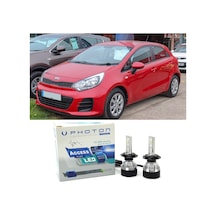 Kia Rio Uzun + Kısa Far Ampulü H4 Access Yeni Seri Beyaz 2011-2017