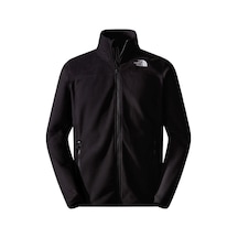 The North Face M 100 Glacıer Erkek Tam Fermuar Polar Nf0a855x4h01 Siyah