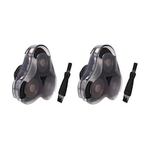 Joyhub Braun Tıraş Yedek Kafası 2'li Paket Rq12 Serisi Rq1250 Rq1260 Rq1275 Rq1280 Rq1290 Siyah Tıraş Makinesi Yedek Başlığı Jylu0x