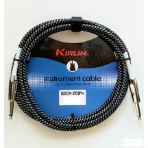 Kirlin Iwcx-201 6mt. Örgülü Enstrüman Kablosu