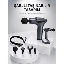 3in1 Fonksiyonel Şarjlı Masaj Aleti Ayak Yüz Vücut Masajı Yeni Nesil Altın