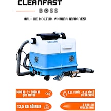 Cleanfast Boss Çift Motorlu Koltuk Halı Yıkama Makinesi 2800 W