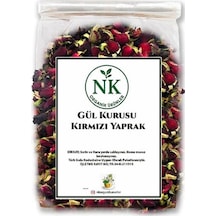 Gül Kurusu Kırmızı Yaprak 25gr