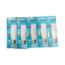 9 W Buji Led Ampul Beyaz - Çok Renkli