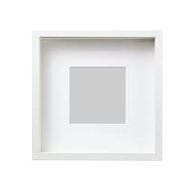 Ikea Sannahed Derin Fotoğraf Çerçevesi 25 X 25 Cm Beyaz