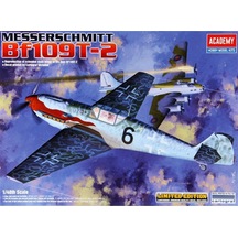 Academy 12225 1/48 Ölçek, Messerschmitt Bf 109t-2 Savaş Uçağı, Plastik Model Kiti-48842