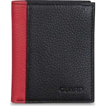 Guard Siyah/kırmızı Mini Deri Erkek Cüzdan - Grd2403xw22505 Siyah