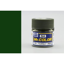10 Ml. Khaki Green Mr.color Serisi Maket Boyası, Mr.hobby C054 Standart