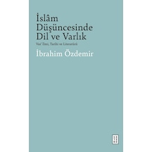 Ketebe İslâm Du Şu Ncesinde Dil Ve Varlık