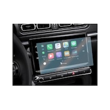 Citroen C3 Uyumlu Araç Ekran Koruyucu 7 İnç Multimedya Navigasyon 9h Nano Kırılmaz Şeffaf