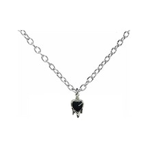 Scarlet Siyah Kalp Unisex Kolye Gizemli Zarafetin Ve Tutkunun Buluşması Çok renkli