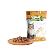 Jungle Tavuk Etli Gravy Pouch Kısırlaştırılmış Yetişkin Kedi Yaş Maması 85 G