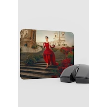 Emily İn Paris V2 22x18 Gaming Kauçuk Kaymaz Taban Mouse Pad Fare Altlığı