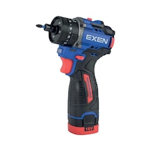Exen En 162 Multi - 16v 2ah 60n.m Kömürsüz Darbeli Şarjli Matkap 4 Fonksiyonlu