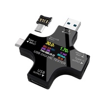 Powermaster Pm-26611 Usb / Type-c Dijital Tester Voltmetre Ampermetre Multimetre Ve Otg Test Cihazı