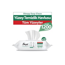 Sleepy Easy Clean Yüzey Temizlik Havlusu 12 x 100'lü 1200 Yaprak