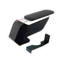 Fiat Albea 2004 Premium Hq Lüks Delmesiz Çelik Ayaklı Gri-siyah Kolçak