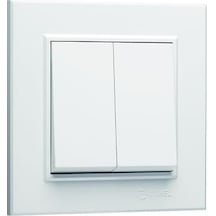Makel Karea Komütatör Beyaz Modül+Kapak+Çerçeve