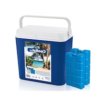 24 Litre Kapasiteli Buzluk, 400gr. Buz Kaseti İle İkili Set
