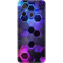 Xiaomi Redmi 12C Kılıf Resimli Desenli Silikon Platinium Series Petekler 1889