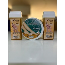 La Frente Naturel Kartuş Ağda 2 x 100 ML + Rulo Ağda Bezi 10 M