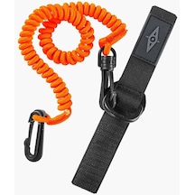 Point65 Paddle Leash Coiled Kürek Tasması-turuncu