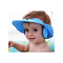 Bebek Banyo Şapkası Baby Mate - Mavi