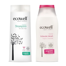 Ecowell Organik İntim Temizleyici 200 ML + Şampuan 300 ML
