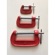 Clamp Mini Işkence Sıkıştırma Seti 3 Parça