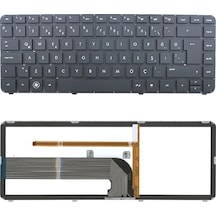HP Uyumlu 659298-001, 659298-141, 669069-001, 669069-141 Klavye Tuş Takımı Tuş Seti Led Işıklı Siyah Türkçe