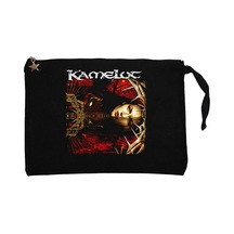 Kamelot The Black Halo Siyah Clutch Astarlı Cüzdan / El Çantası Siyah