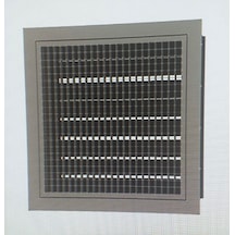 50X50 Çift Sıra Kanatlı Zıt Damperli Menfez