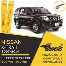 Nissan X - Trail Muz Silecek Takımı 2007-2014 İnwells N11.3473