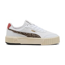 Puma 403515 Carina Mia Animal Flair Spor Ayakkabı Beyaz Beyaz